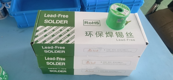 سیم لحیم آزاد 0.3Ag Rosin Lead Sn99Ag0.3Cu0.7 22 درجه